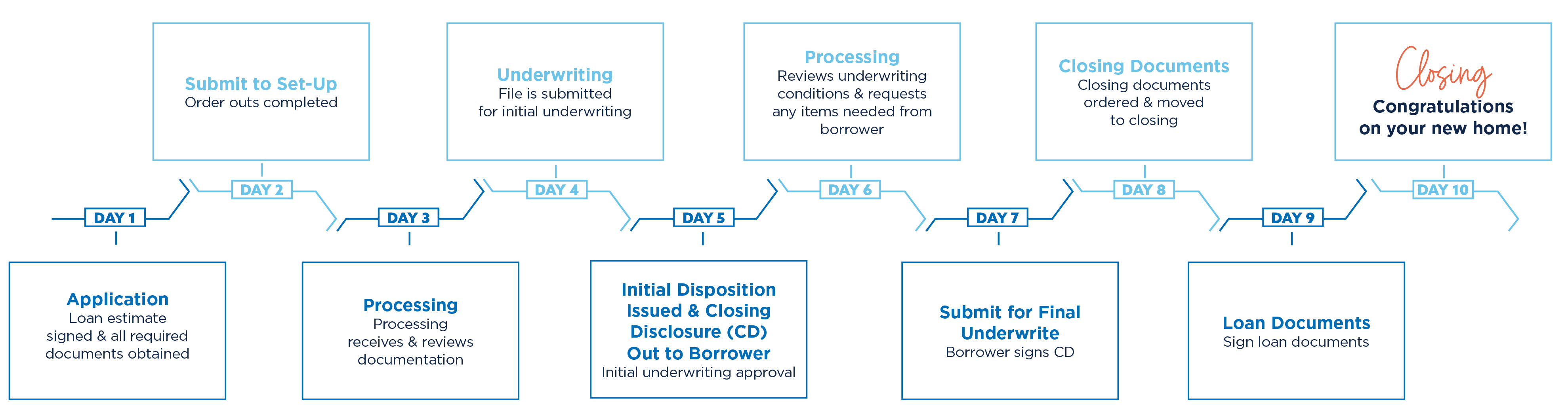 10 Day Timeline